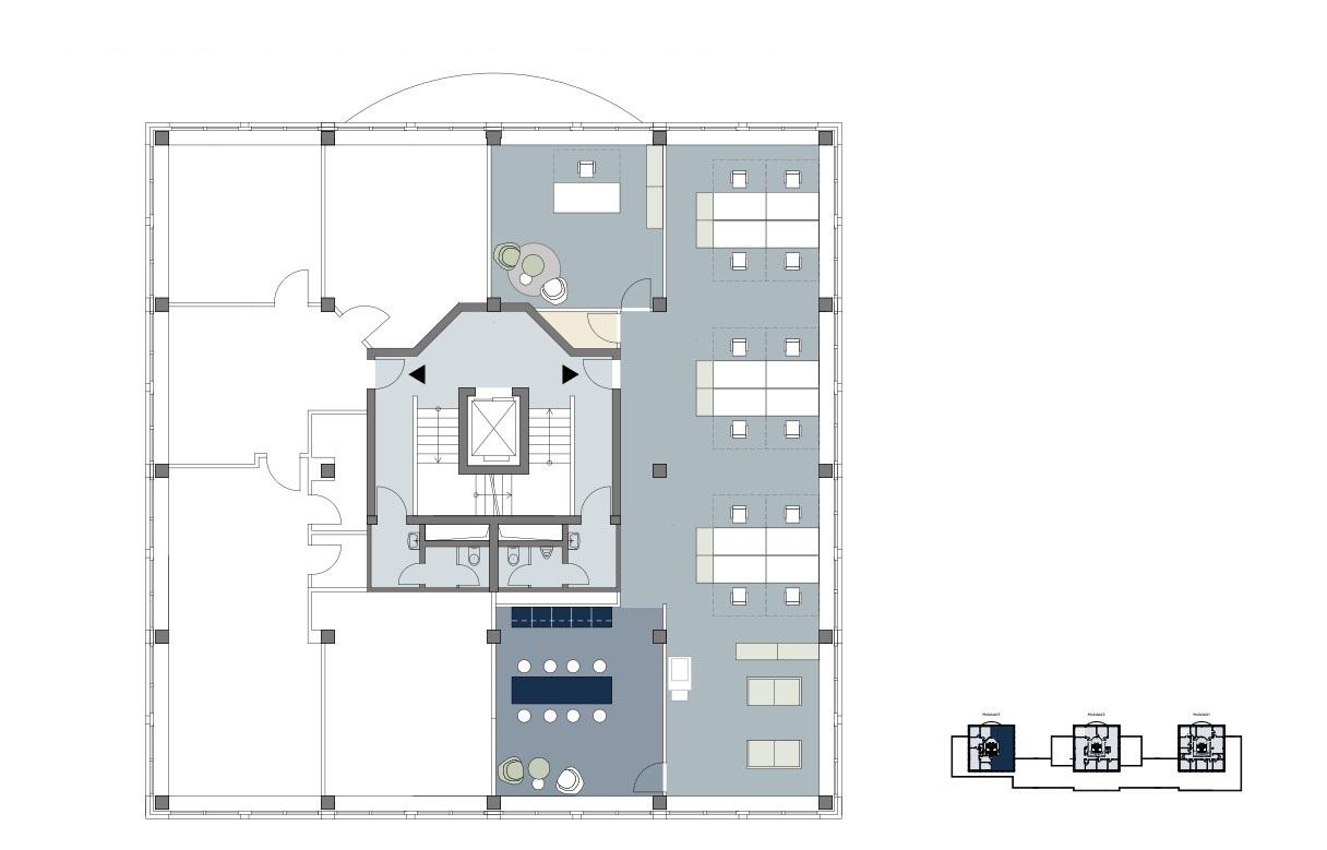 Musterplanung | 3. OG | Haus 5