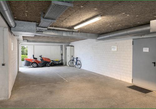 Stellplatz mit direktem Zugang zum Garten