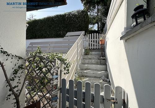 Treppe zum Garten
