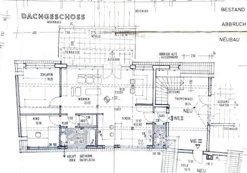 Grundriss Hinterhaus
