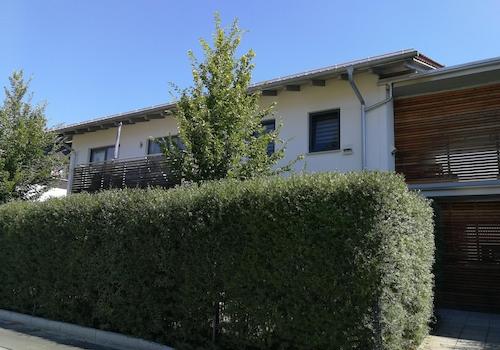 Gartenansicht von außen