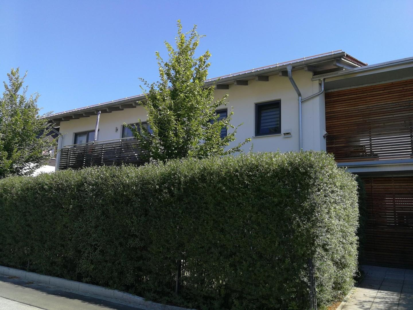 Gartenansicht von außen