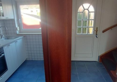 Küche und Flur