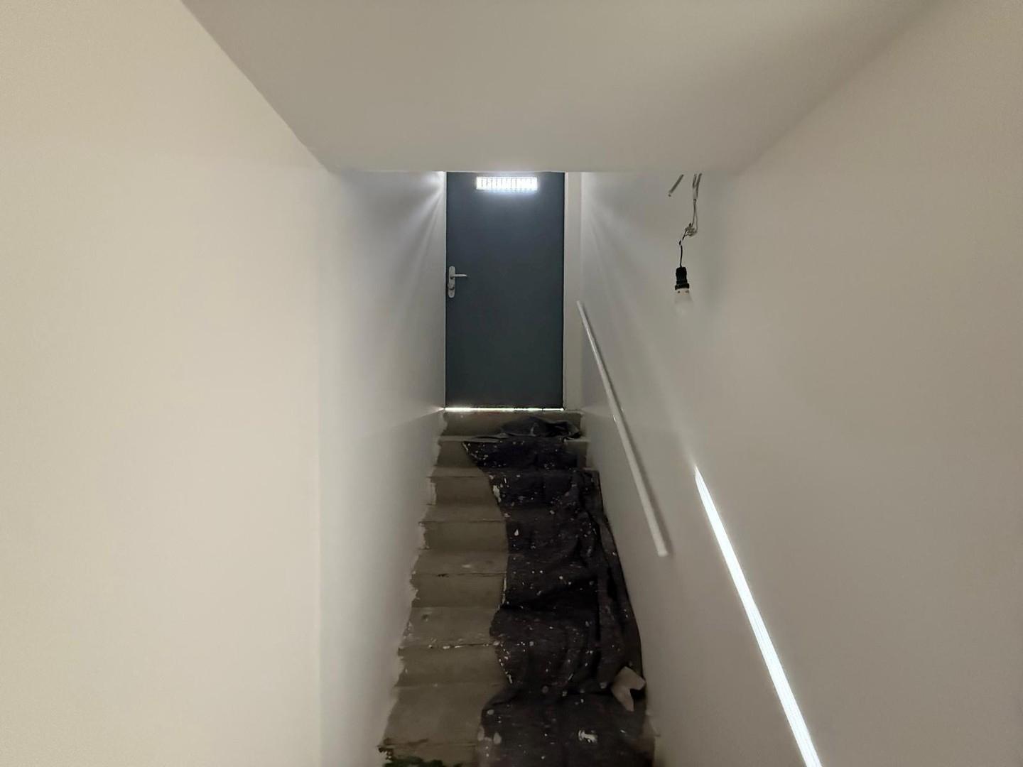 Treppenaufgang zum Garten