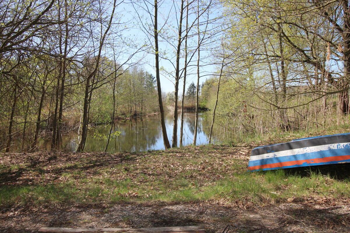 Zusätzlich erwerbbarer Teich mit rd. 1.000 m² Land