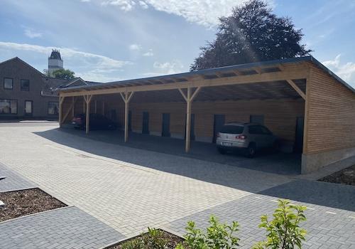 Carport mit Stellplatz