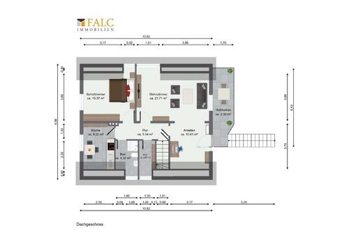 Grundriss Dachgeschoss