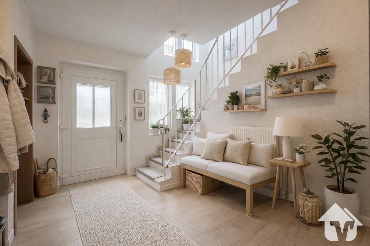 Eingangsbereich visualisiert