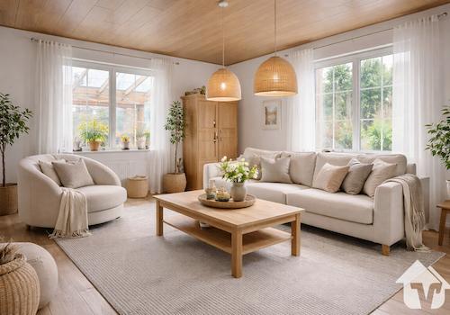 Wohnzimmer  visualisiert