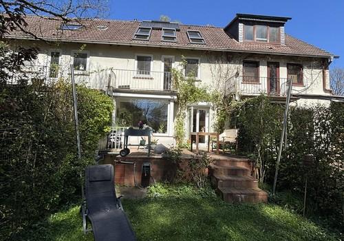 Blick aus dem Garten