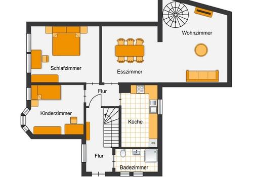 Grundriss Erdgeschoss