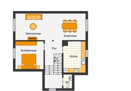 Grundriss Obergeschoss