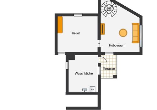 Grundriss Kellergeschoss (Teil)