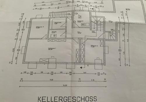 Grundriss UG für EG + DG