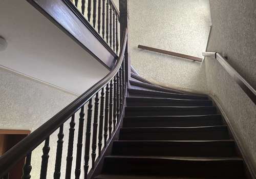 Holztreppe 