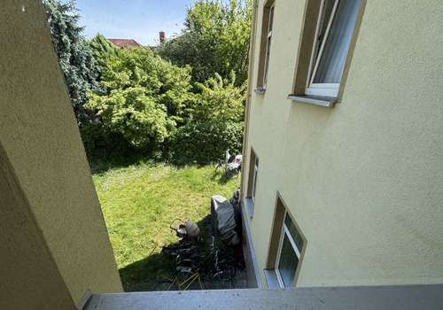 Blick in den Hof 