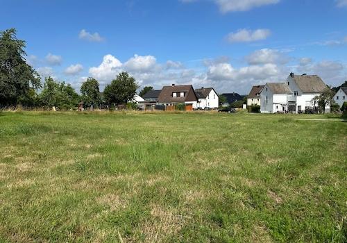 Ansicht aus dem Baugebiet