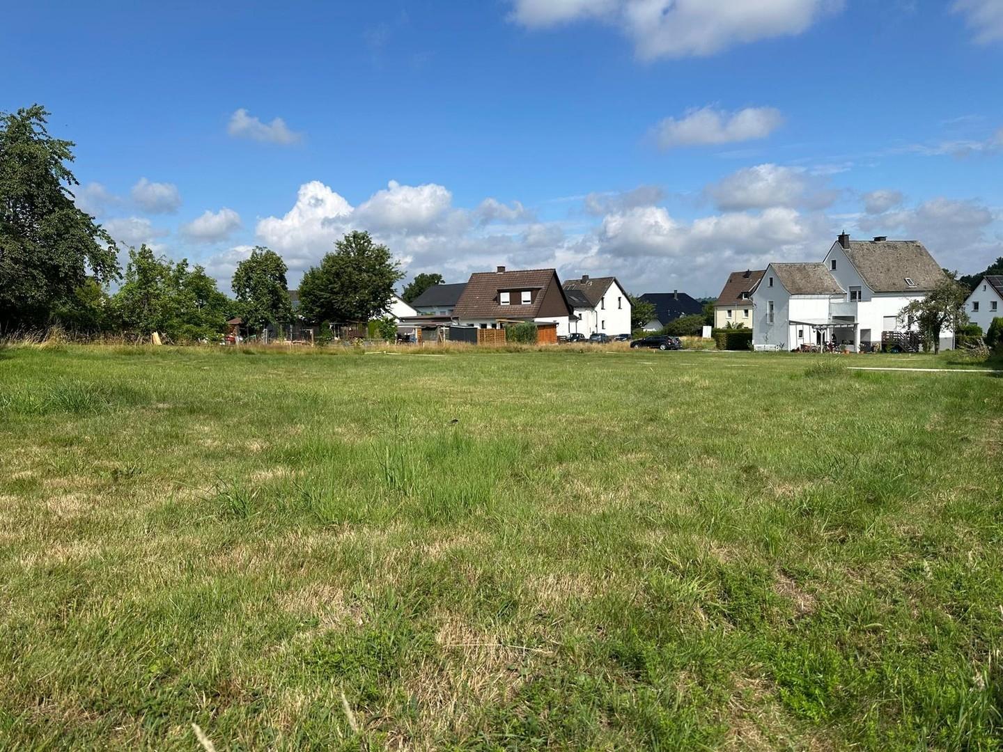 Ansicht aus dem Baugebiet