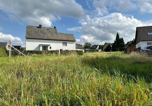 Ansicht ins Baugebiet