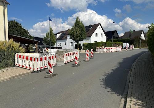 Hausanschlüsse Privatstraße