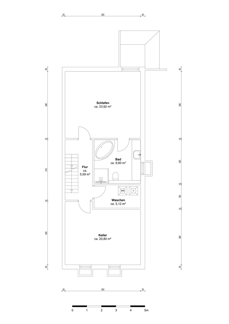 Grundriss Obergeschoss