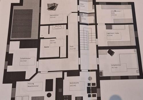 Grundriss Untergeschoss