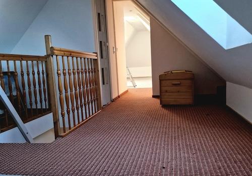 ausgebauter Spitzbogen