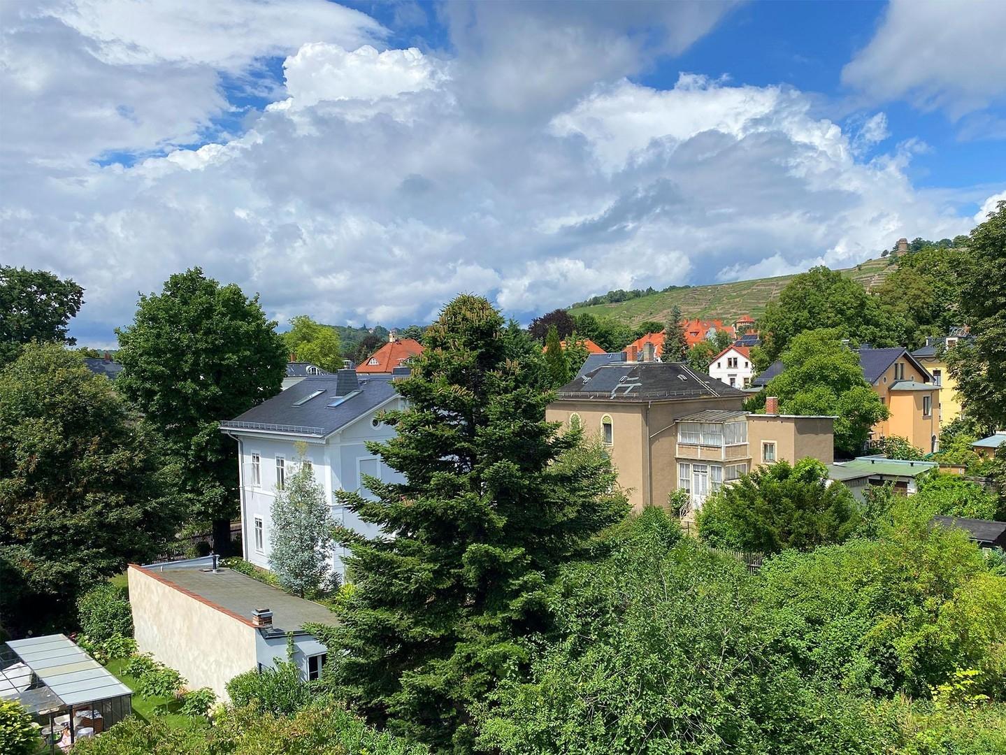 Ausblick von der Dachterrasse