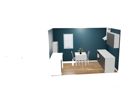 Bistroküche Erdgeschoss