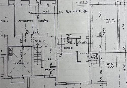 Grundriss Einliegerwohnung