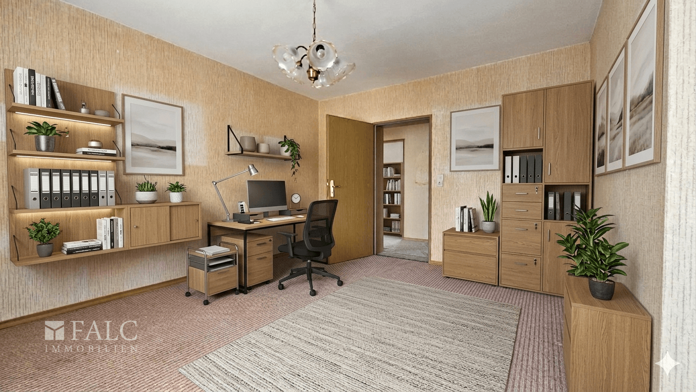 Büro OG virtuell möbliert