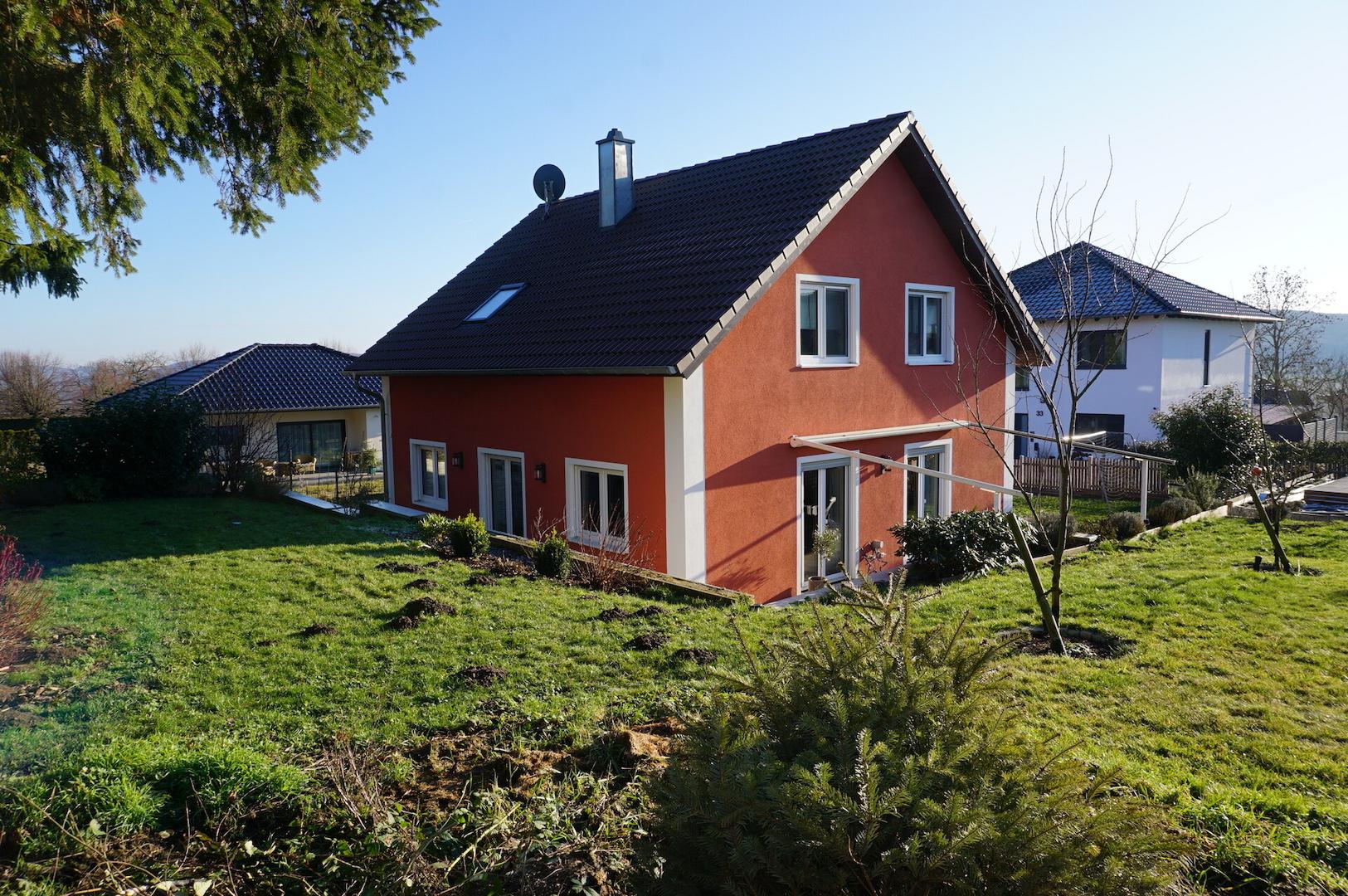 Hausrückseite