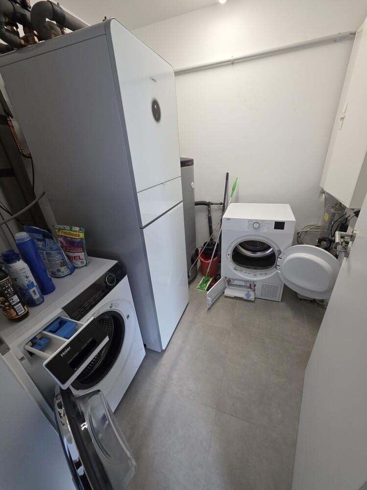 Waschmaschine und Trockner