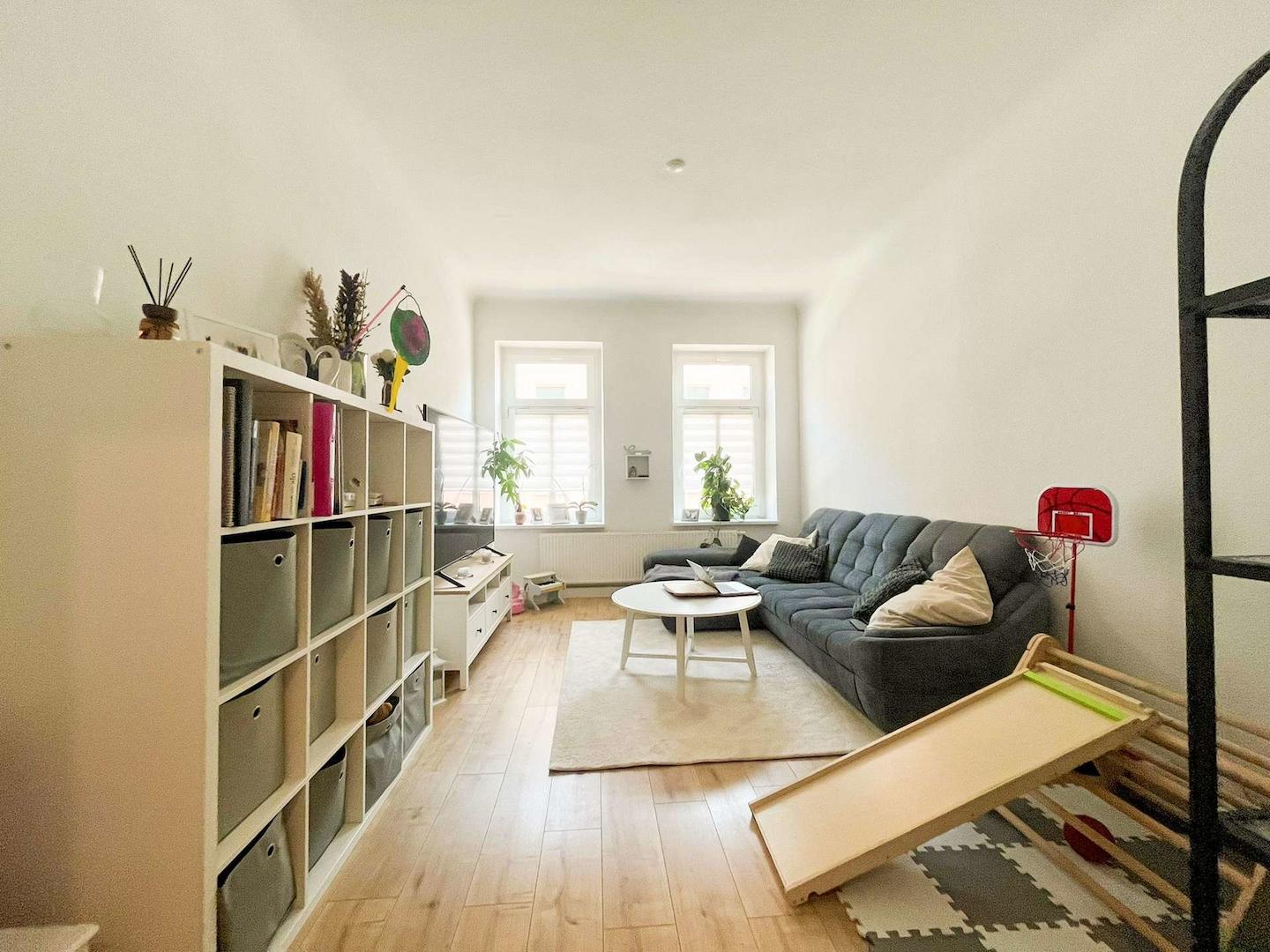 Wohnzimmer mit viel Platz