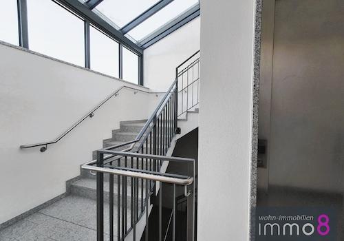 Einladendes Treppenhaus