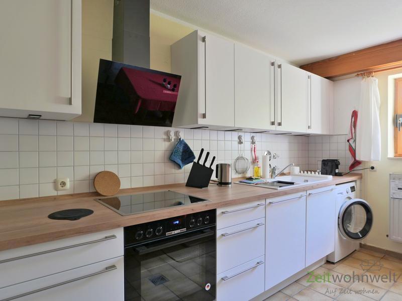 Waschmaschine in der Küchenzeile