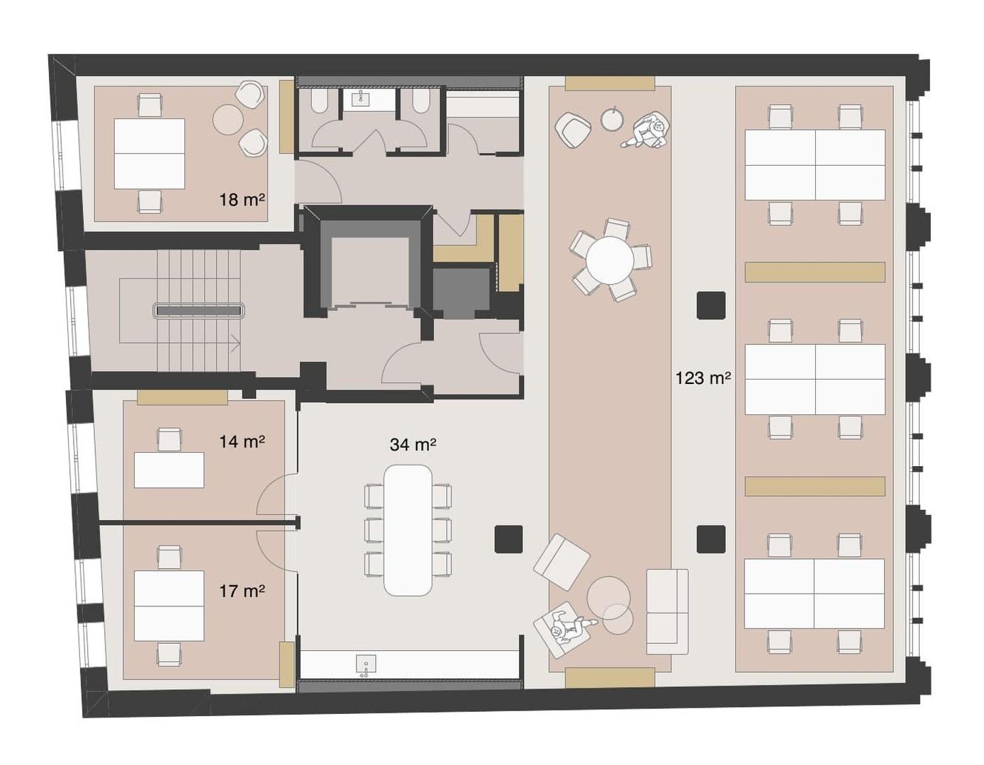 Grundriss 2. Obergeschoss