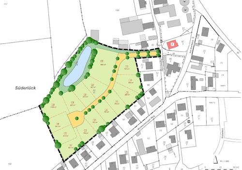 Teilungsplan - alle Grundstücke