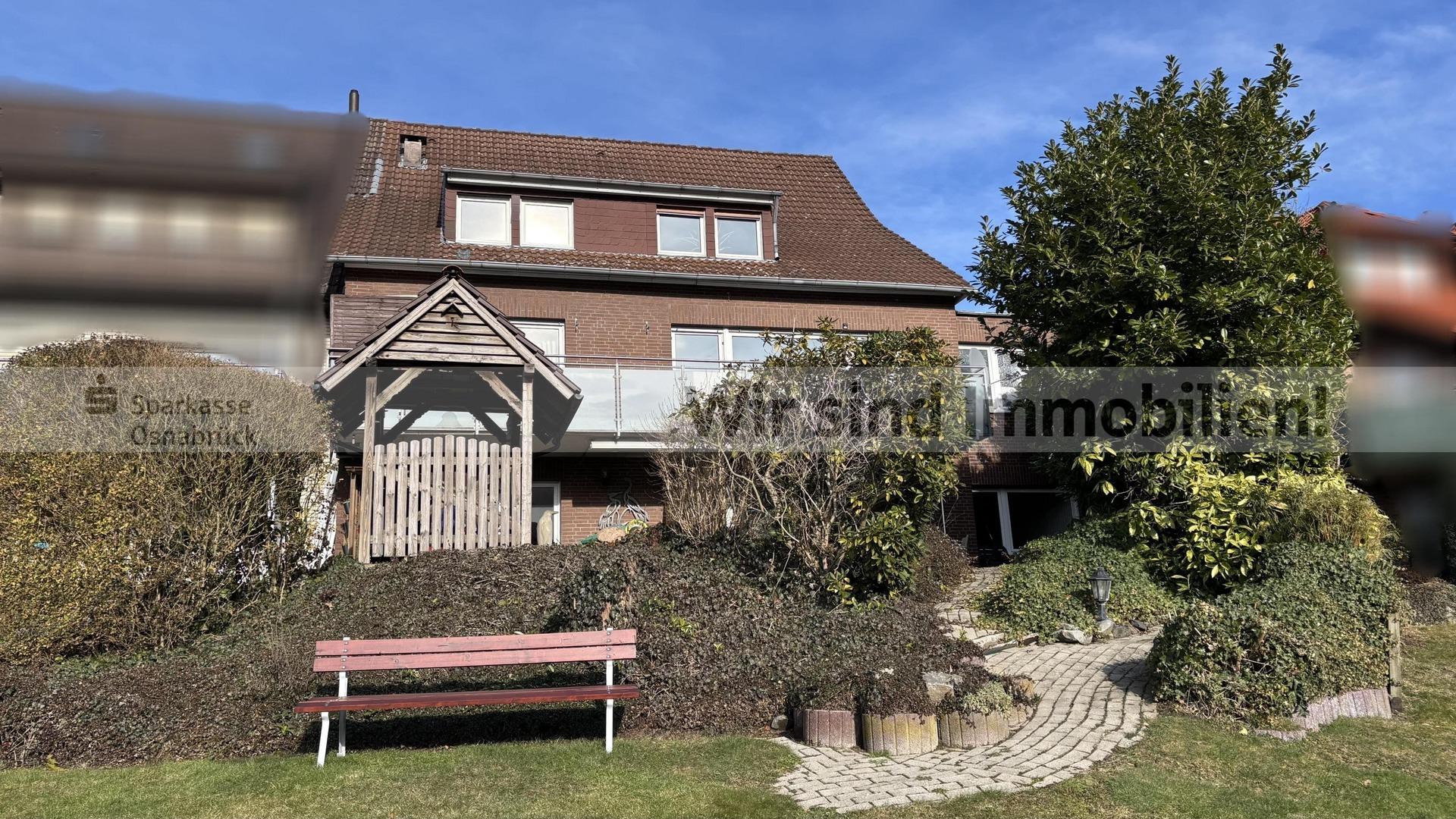 Rückansicht Haus