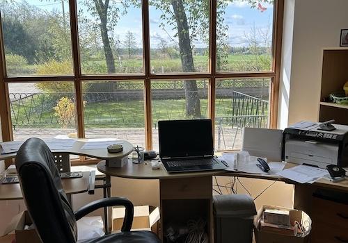 EG: Wohn und Arbeitszimmer