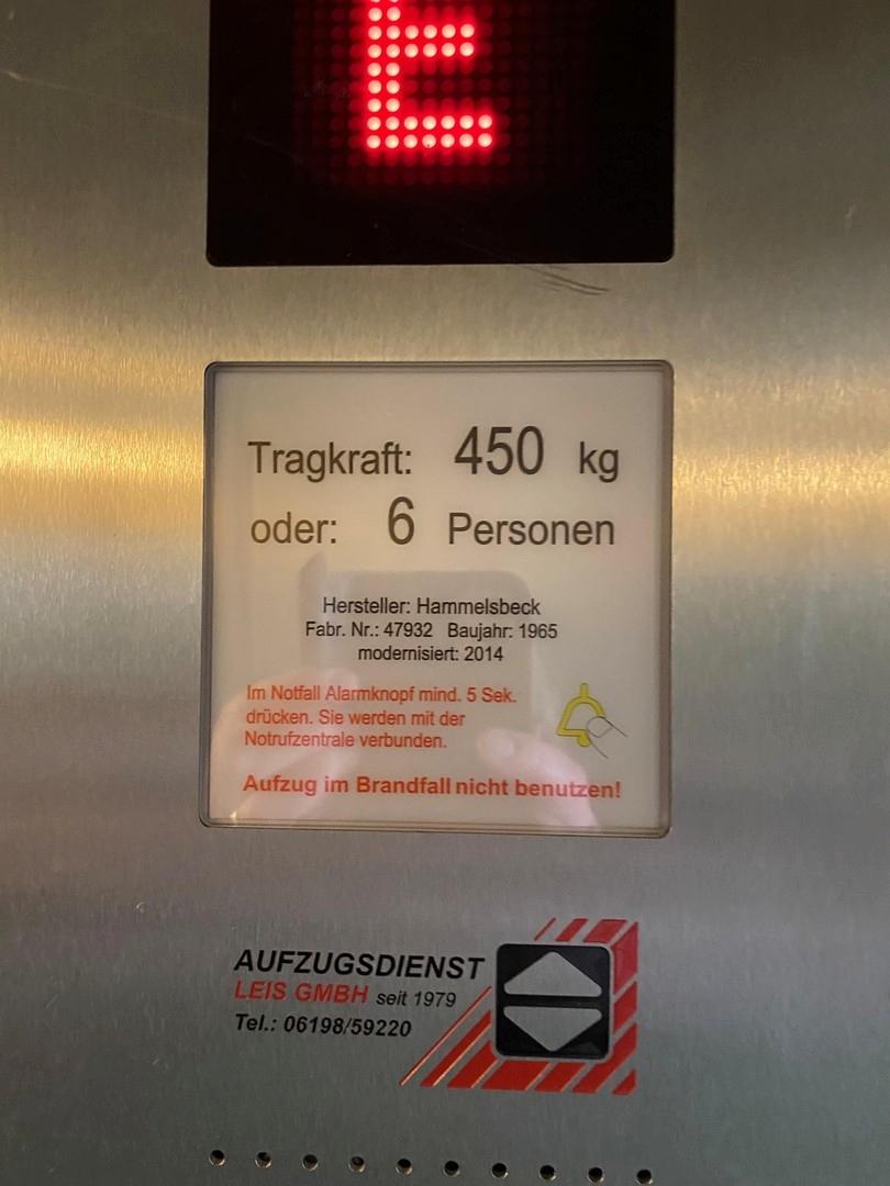Neue Kabine aus 2014