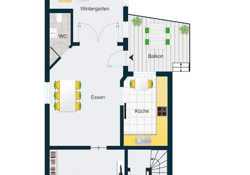 Grundriss Obergeschoss