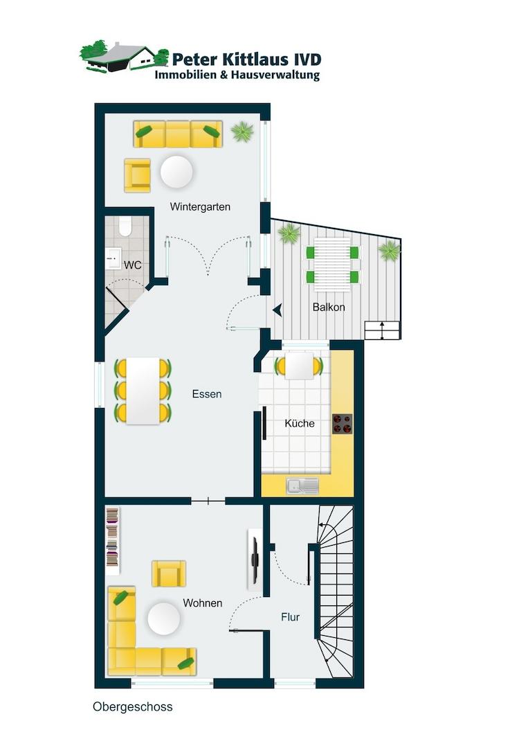 Grundriss Obergeschoss
