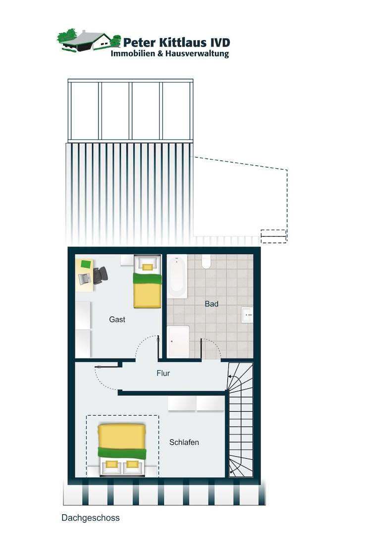 Grundriss Dachgeschoss