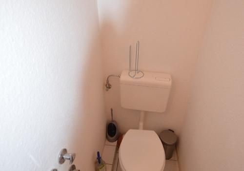 Teilansicht Toilette