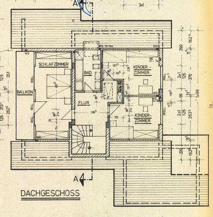 Grundriss Obergeschoss
