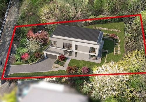 KI bearbeitet - Beispielbebauung