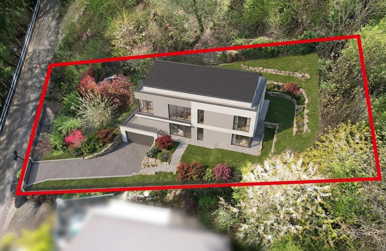 KI bearbeitet - Beispielbebauung