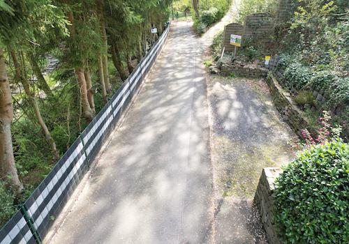 Parkplatz  und Umgebung