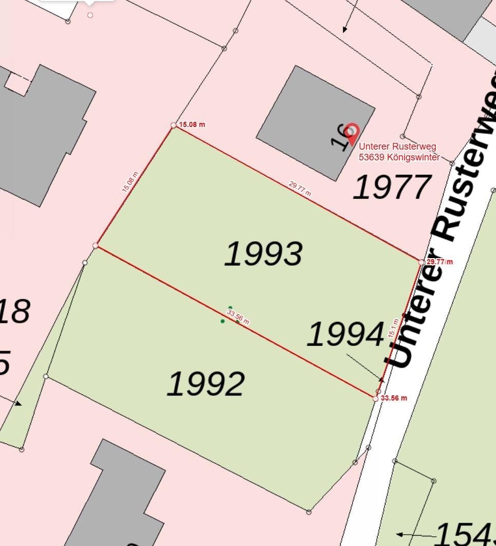 Ausschnitt Flurkarte